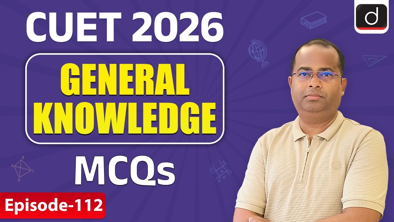 Modern History, Economics, Current Affairs, Polity & Static GK | CUET 2026 | Drishti CUET & CLAT