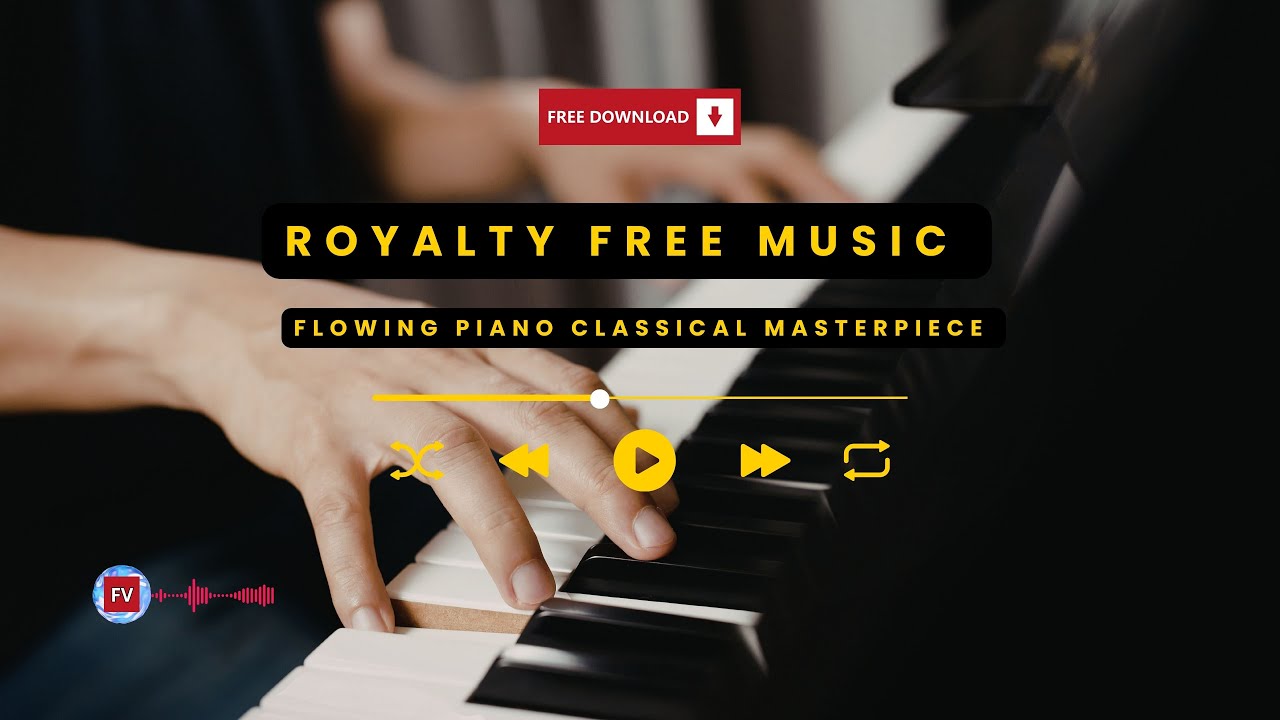 Flowing Piano Classical Masterpiece | Royalty Free Music Free Download (Copyright Free)