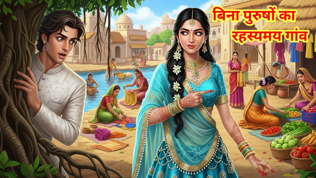 बिना पुरुषों का रहस्यमय गांव | Moral Stories | Hindi Kahaniya | BedTime Stories | @storylitehindi