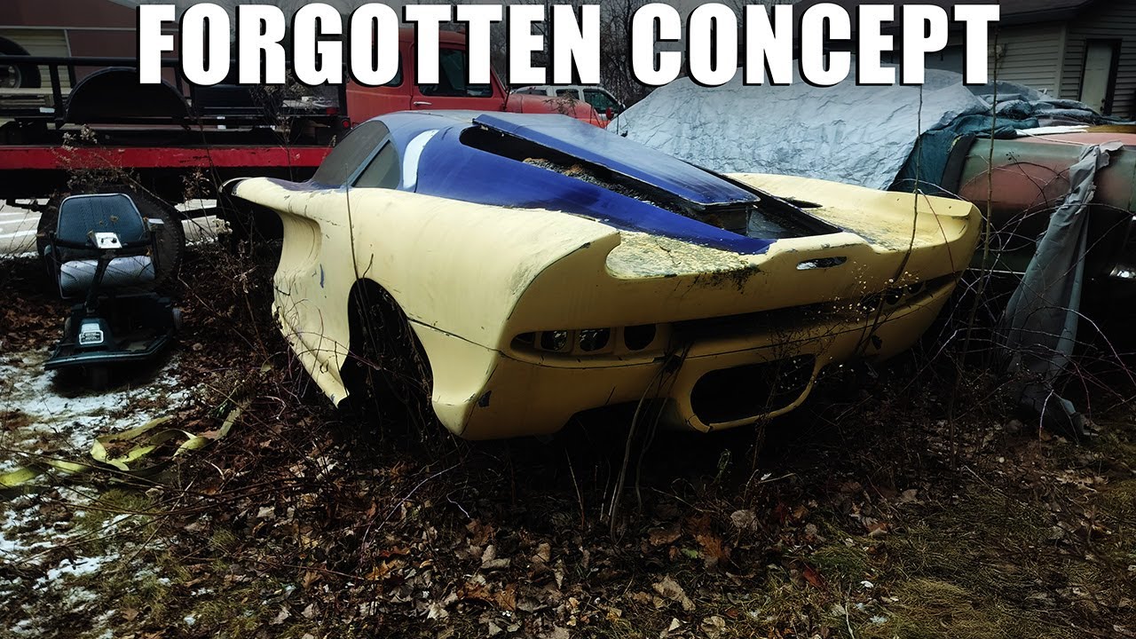 This Forgotten Concept Car Was Left in a Field for Years