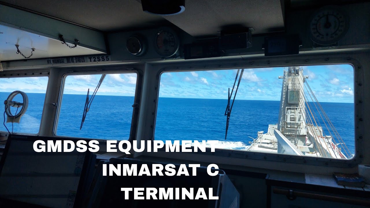 HOW TO OPERATE INMARSAT C | GMDSS EQUIPMENT |▪︎type Sailor