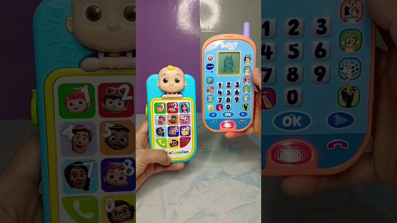 Fun learning bluey and cocomelon phone