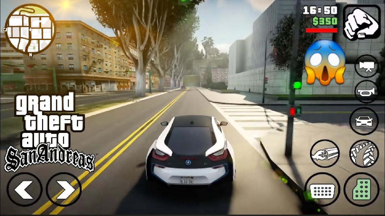 GTA San Andreas Graphics Modpack | Ultra Remastered For Android 😱 #gta #gtasa #trending #viralvideo