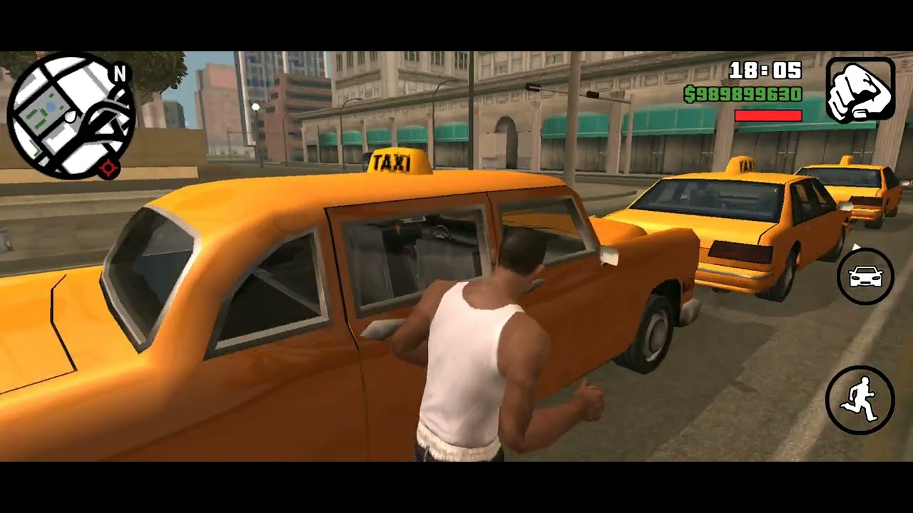 I tried gta sanandreas
