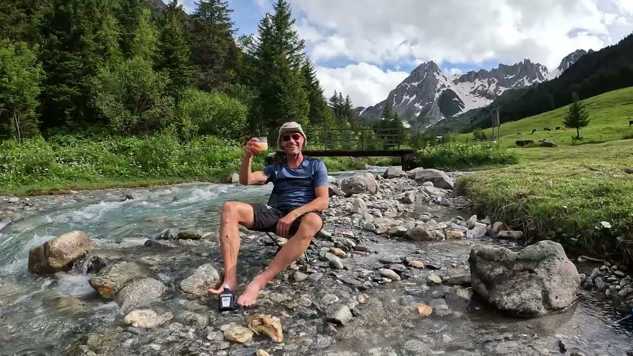 Hiking is my break from the chaos of daily life. #tourdumontblanc