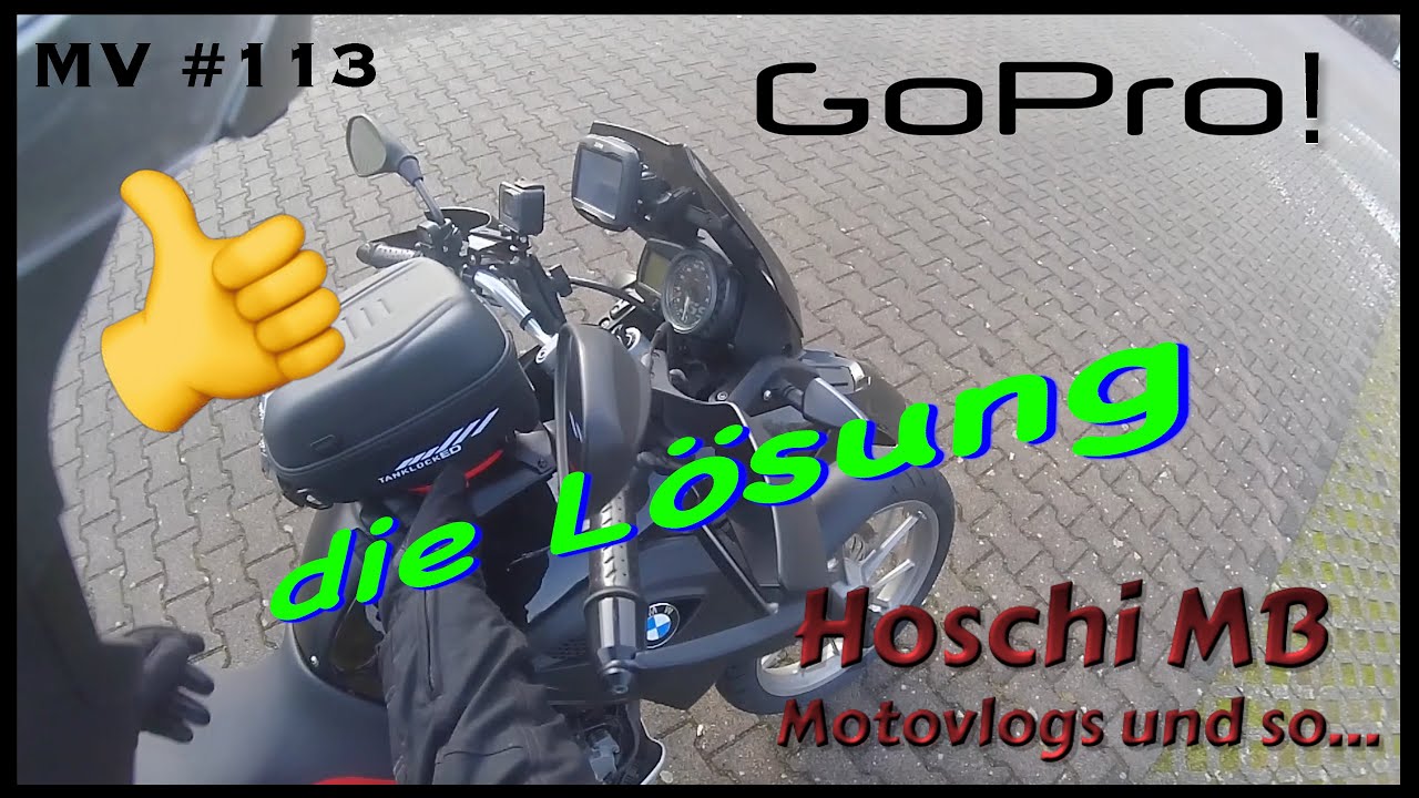 BMW G 650 GS / GoPro! / Givi Tanklock / #usemyeyes / MotoVlog #113