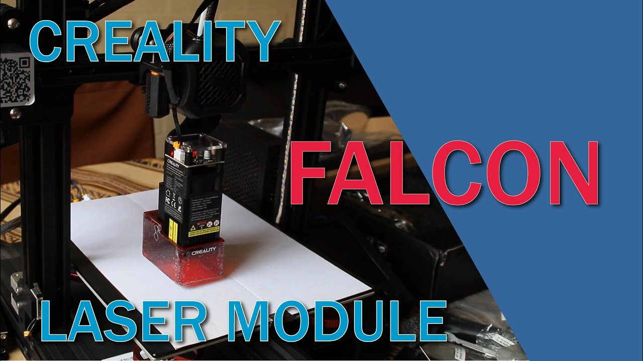 Creality Falcon Laser Module on Ender-3 V2