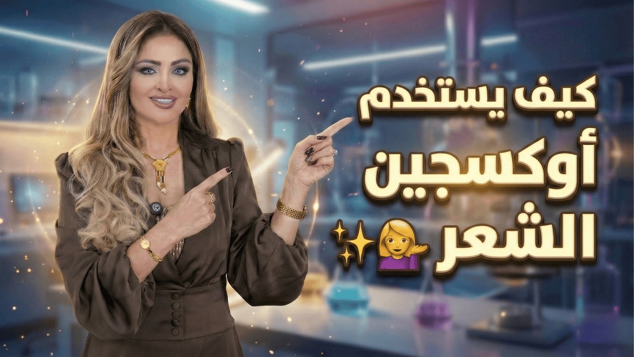 كيف يستخدم أوكسجين الشعر 💁‍♀️🔥