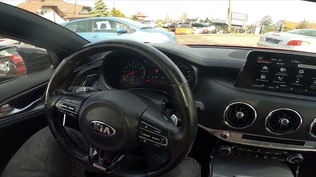 How to Change Display Mode on Instrument Cluster in Kia Stinger ( 2017 &ndash; now ) | Check Trip Info