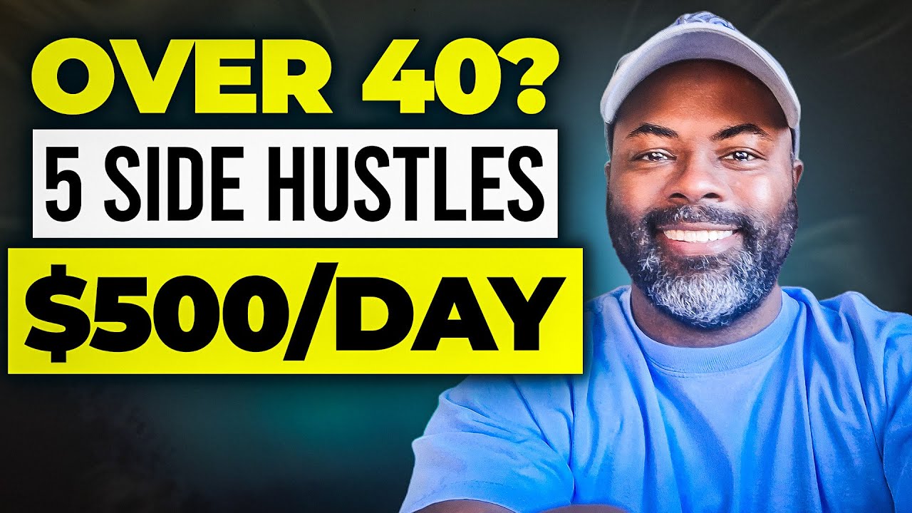 5 Side Hustles For Anyone Over 40 (Keep Your 9 to 5 Job)
