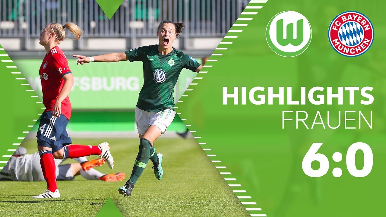 6:0 über FC Bayern | VfL Wolfsburg Frauen - FC Bayern München 6:0 | Highlights