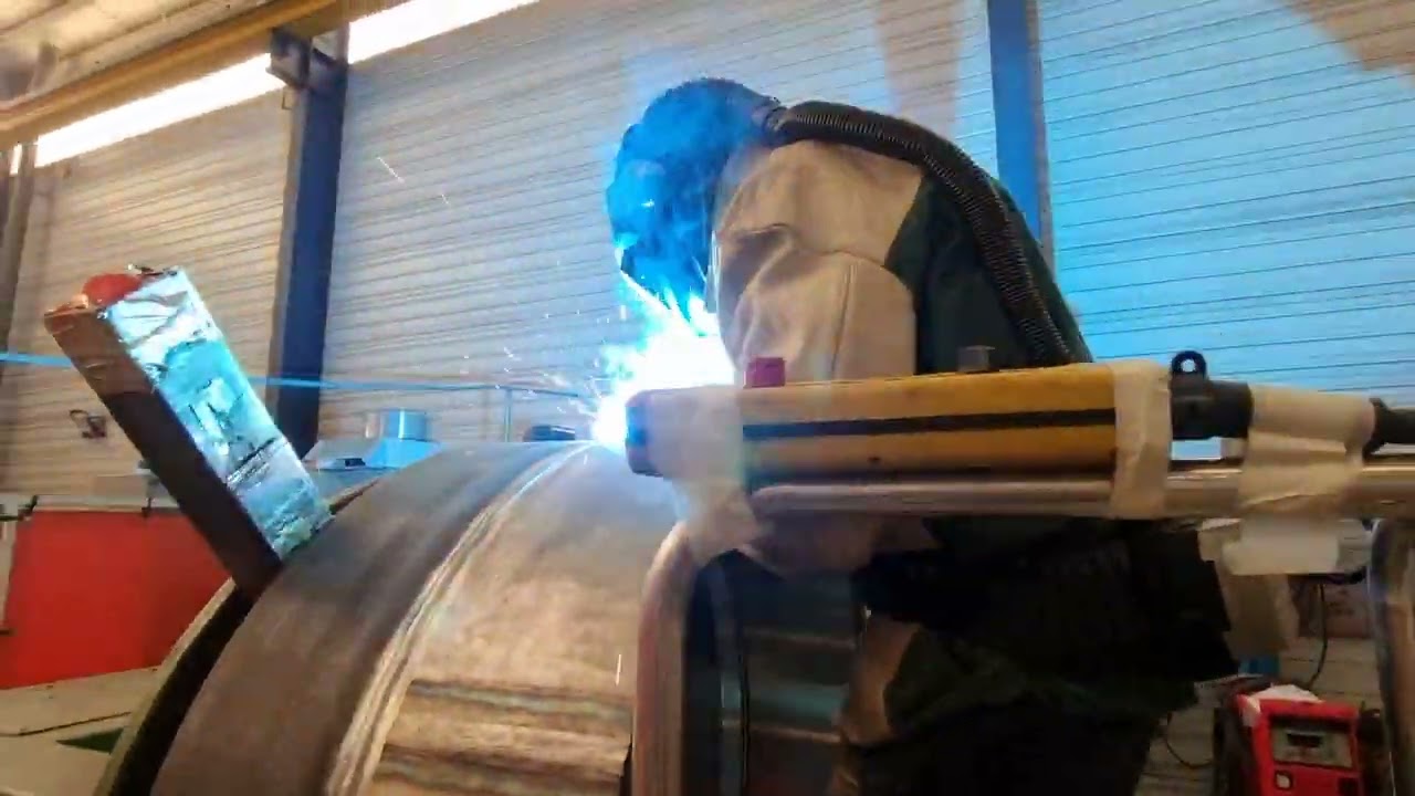 3 mètres 75 de soudure non stop
