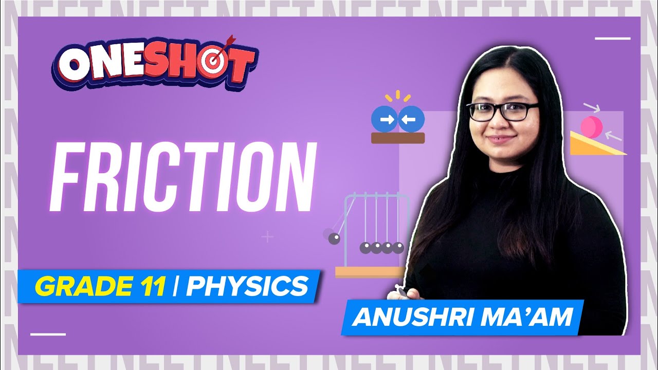 Friction Class 11 Physics One Shot & Mind Maps L-2 | Physics Class 11 Ch 5 | NEET 2023 Exam
