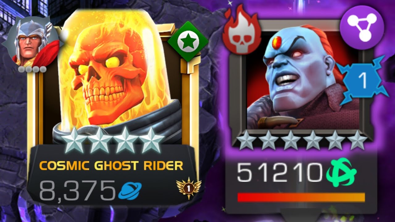 4-STAR CGR SOLOS 6.2 CHAMPION BOSS (No Boosts) - Marvel Contest of Champions