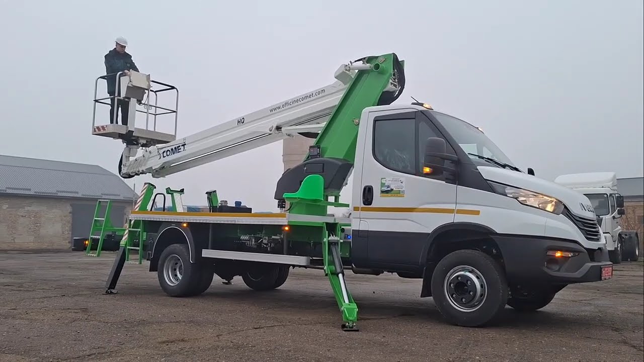 Автогідропідіймач з робочою висотою 24 м на базі IVECO DAILY працюватиме у Рівненській області