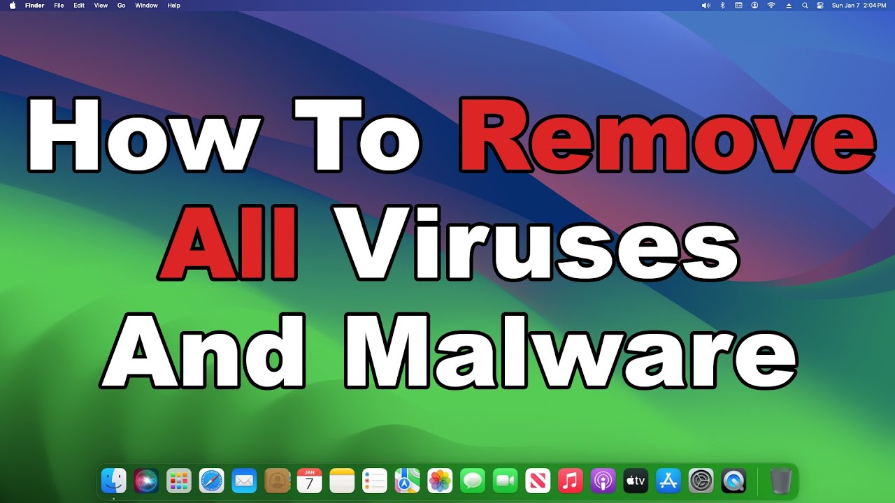 How To Remove All Mac Viruses, Malware, Adware, & Spyware | Full Deep Clean & Maintenance 2024