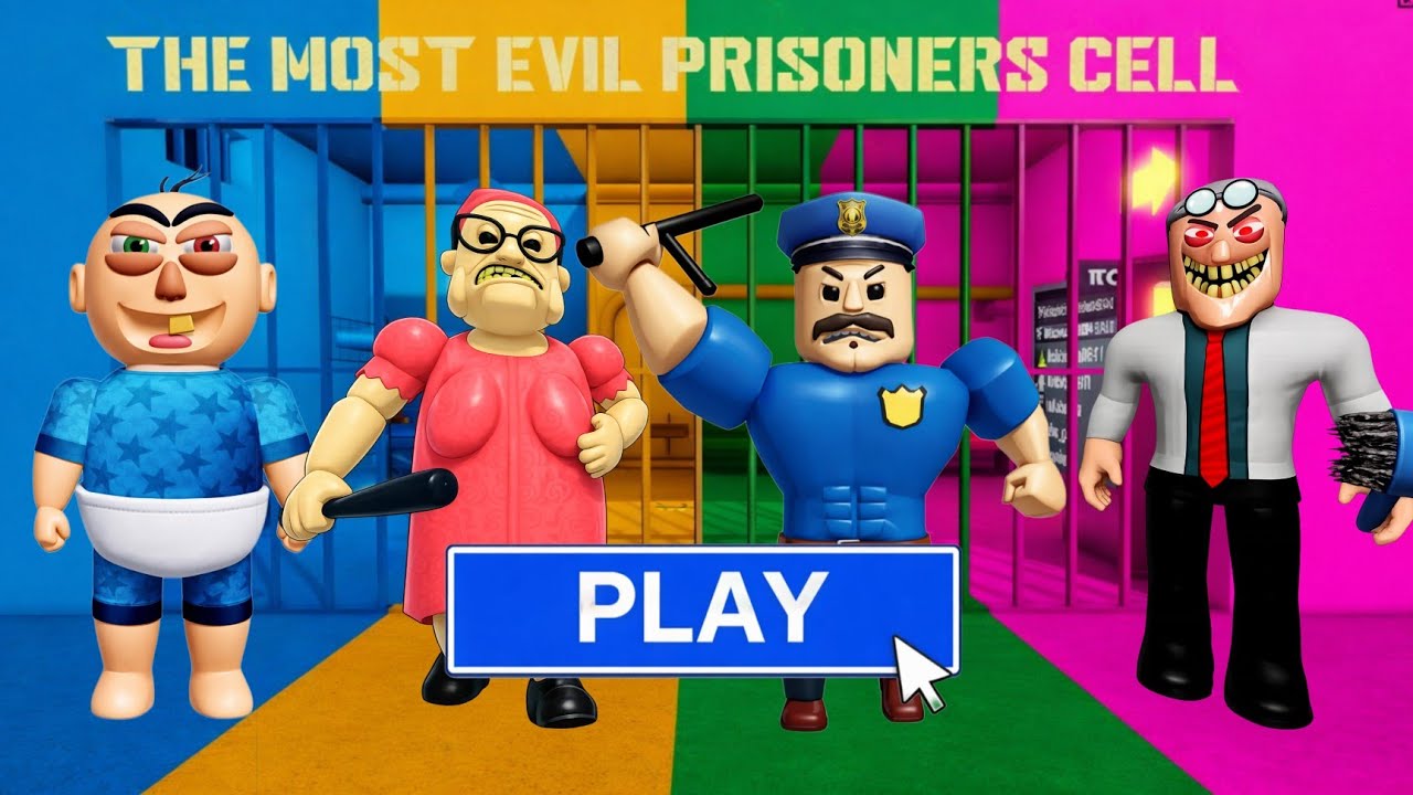 BABY BEBO VS EVIL BARRA VS POLICE BORRY VS DENTIST? OBBY Full Gameplay #roblox  