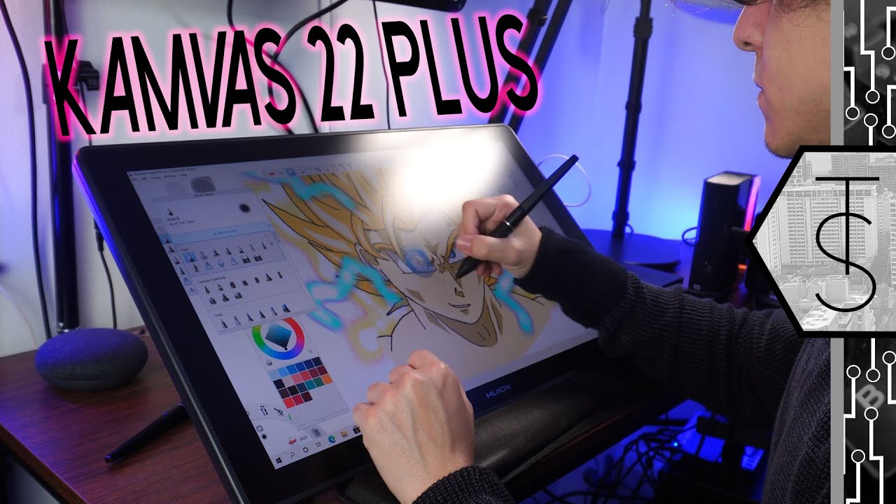 Huion KAMVAS 22 Plus Review | This Is The BEST Drawing Display For The Money!