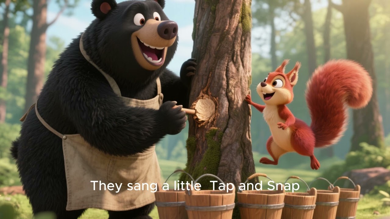 Barnaby&rsquo;s Golden Syrup: A Vermont Autumn Adventure! 🐻🍁 | Kids Stories