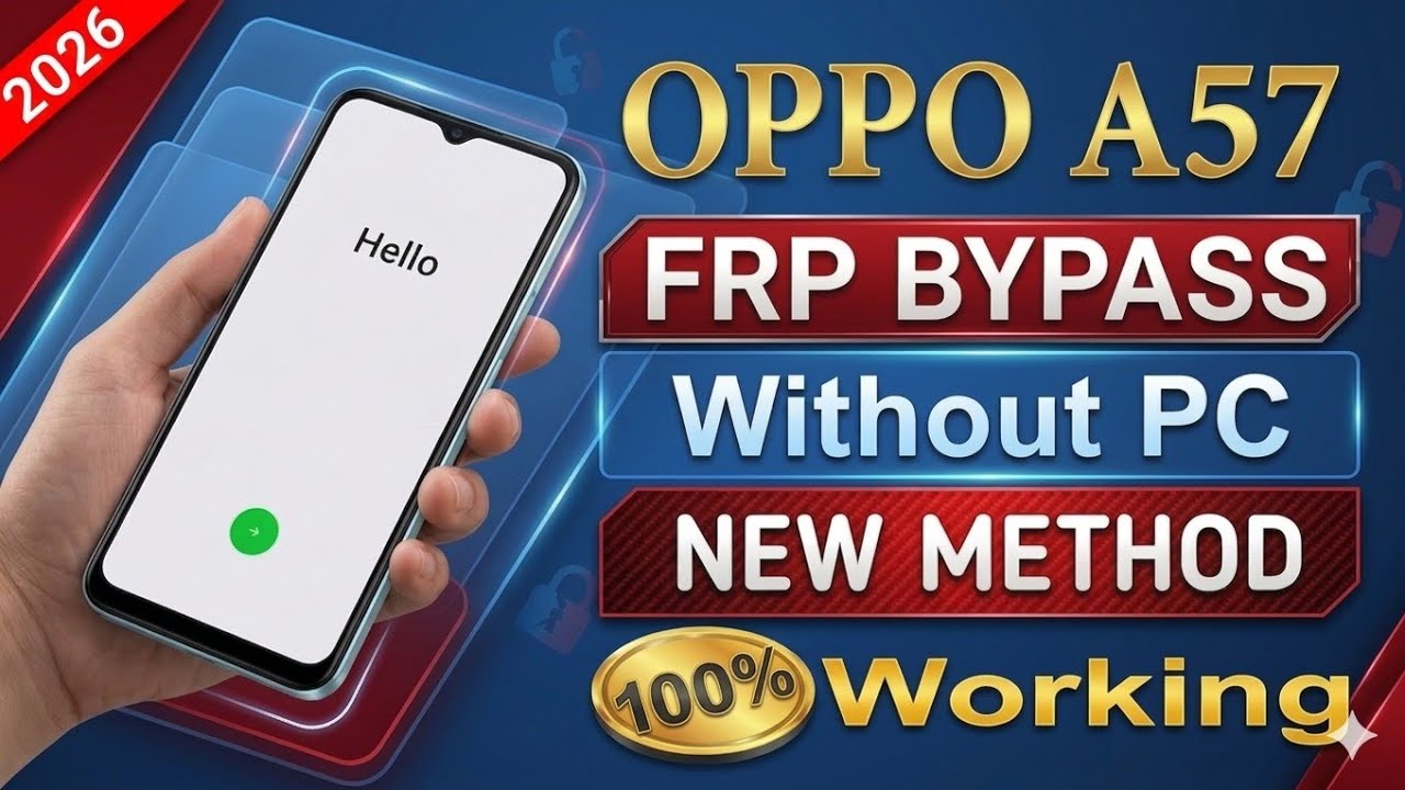 OPPO A57 2022 FRP Bypass Android 12 | OPPO A57 CPH2387 Gmail Lock Remove | OPPO A57 2022 FRP Unlock✅