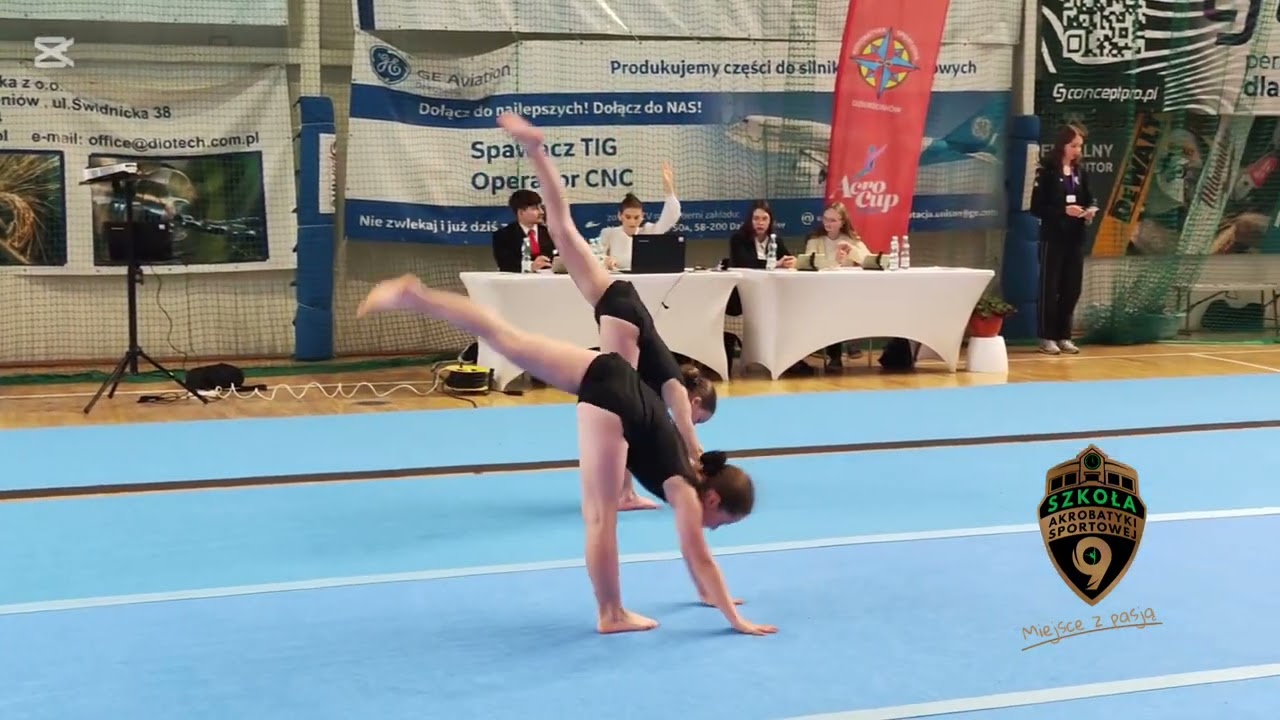 2K młodzieżowa Jagoda Kluczyńska, Pola Kowel Acro Cup Ogólnopolskie Zawody w Akrobatyce Sportowej