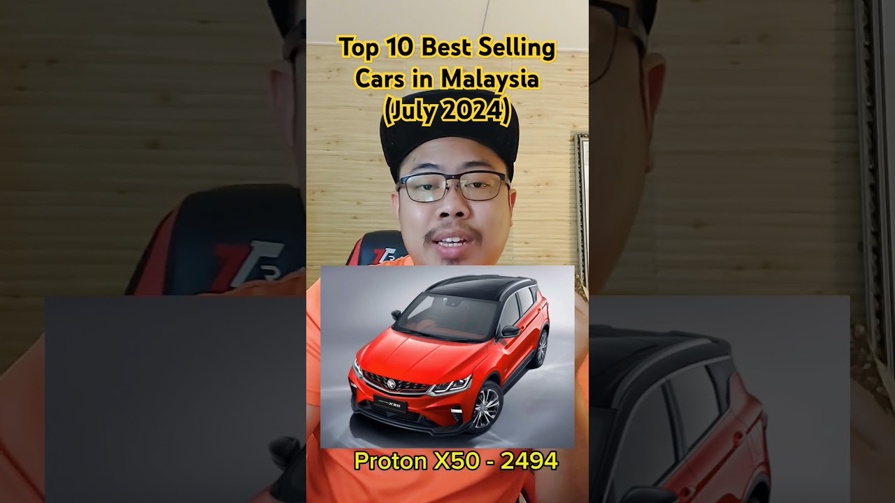 ТОП-10 САМЫХ ПРОДАВАЕМЫХ АВТОМОБИЛЕЙ В МАЛАЙЗИИ! (ИЮЛЬ 2024). Полное видео на моём канале. #автом...