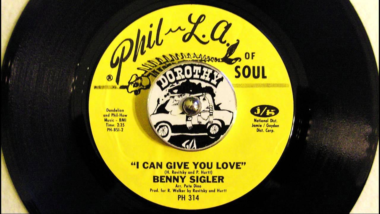 BENNY SIGLER - I CAN GIVE YOU LOVE