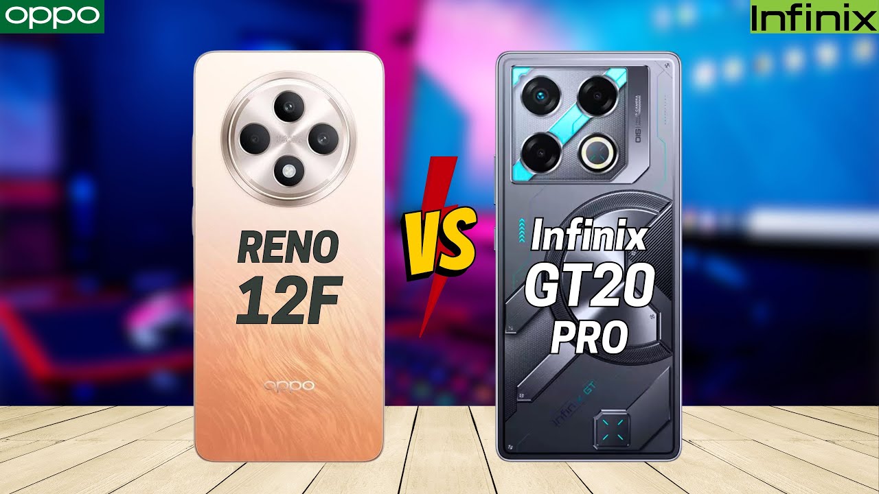 OPPO Reno 12F 5G vs Infinix GT 20 Pro