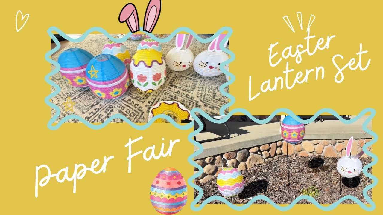 Simple Easter Decor That Looks AMAZING Outdoors Easter Egg Hunt Tree Decor Idea 🐣