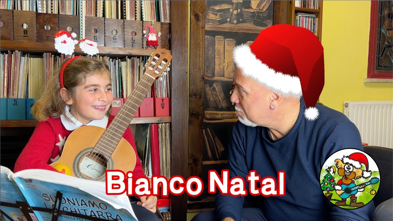 Lezione #88 Bianco Natal - Silent Night- Suoniamo la Chitarra di Roberto Fabbri