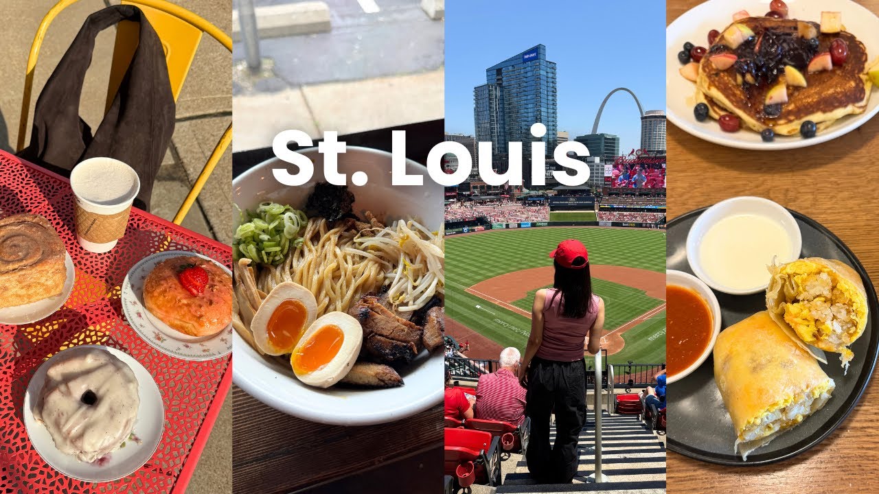 St. Louis Travel Vlog｜ the best brunch spot 🥞｜donut shop hopping 🍩｜my fav ramen shop in the midwest🍜