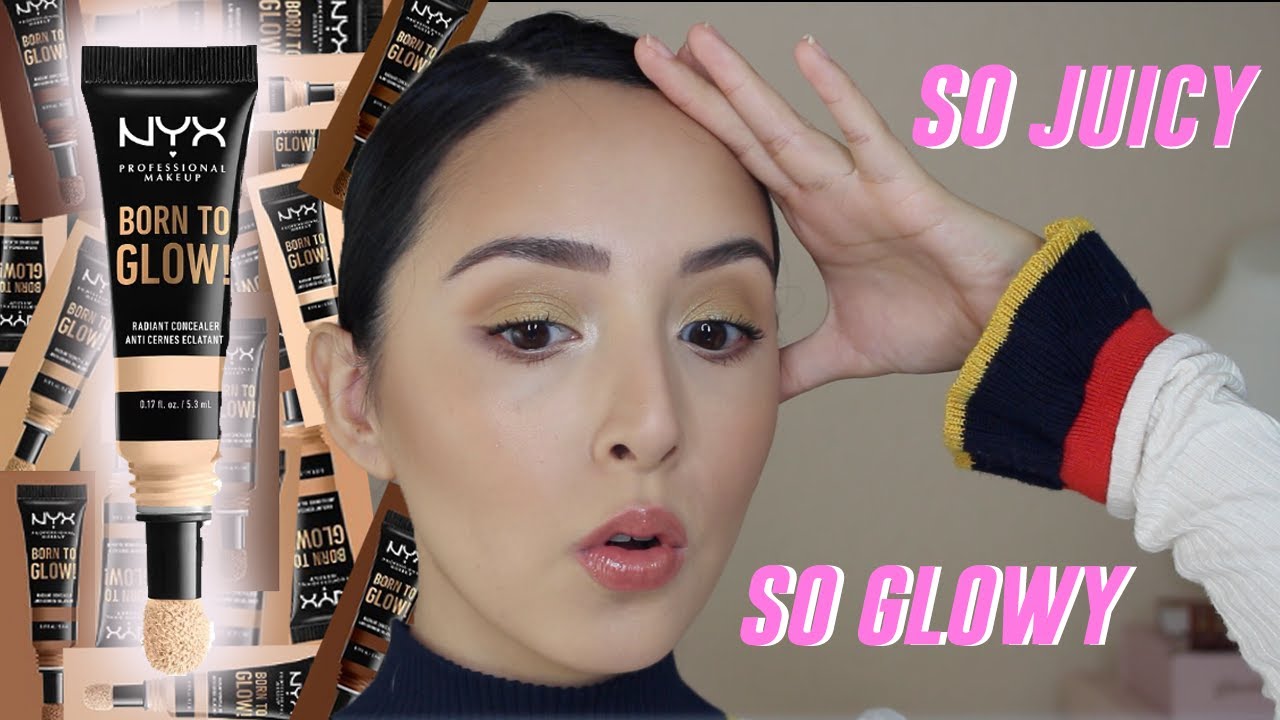 REVIEW: NYX BORN TO GLOW Concealer | MaSanti