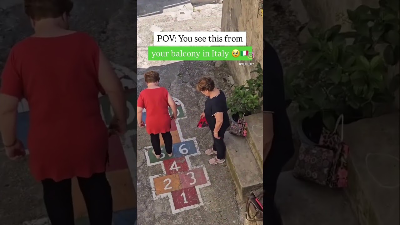 This happened in a small village in Italy