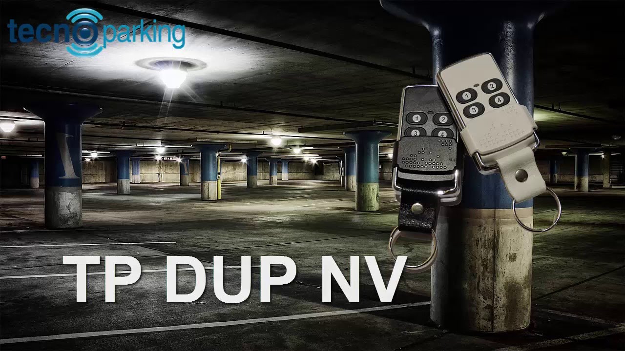 TP DUP NV [MODELO ANTIGUO] Duplicar mando de garaje