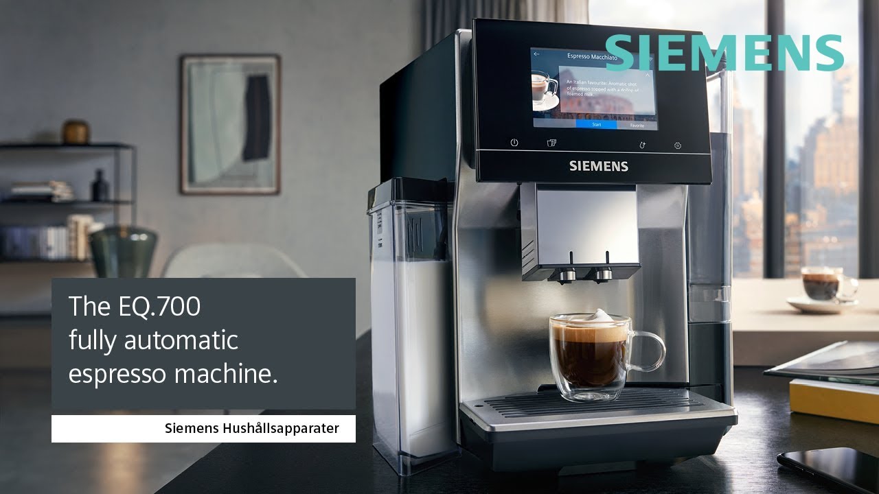 Siemens espressomaskin EQ.700 – Kaffemaskinen med kaffedrycker från hela världen.
