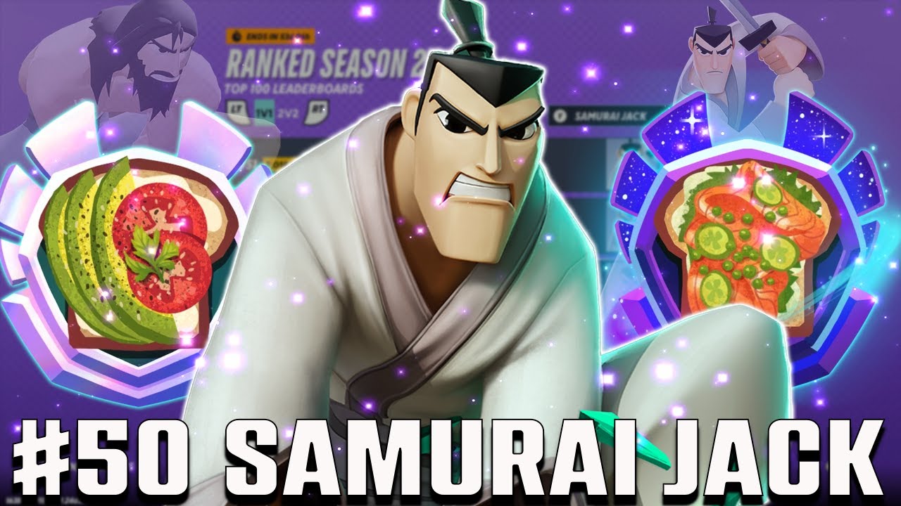 Can a Top #50 SAMURAI JACK Reach Master Rank In Multiversus??