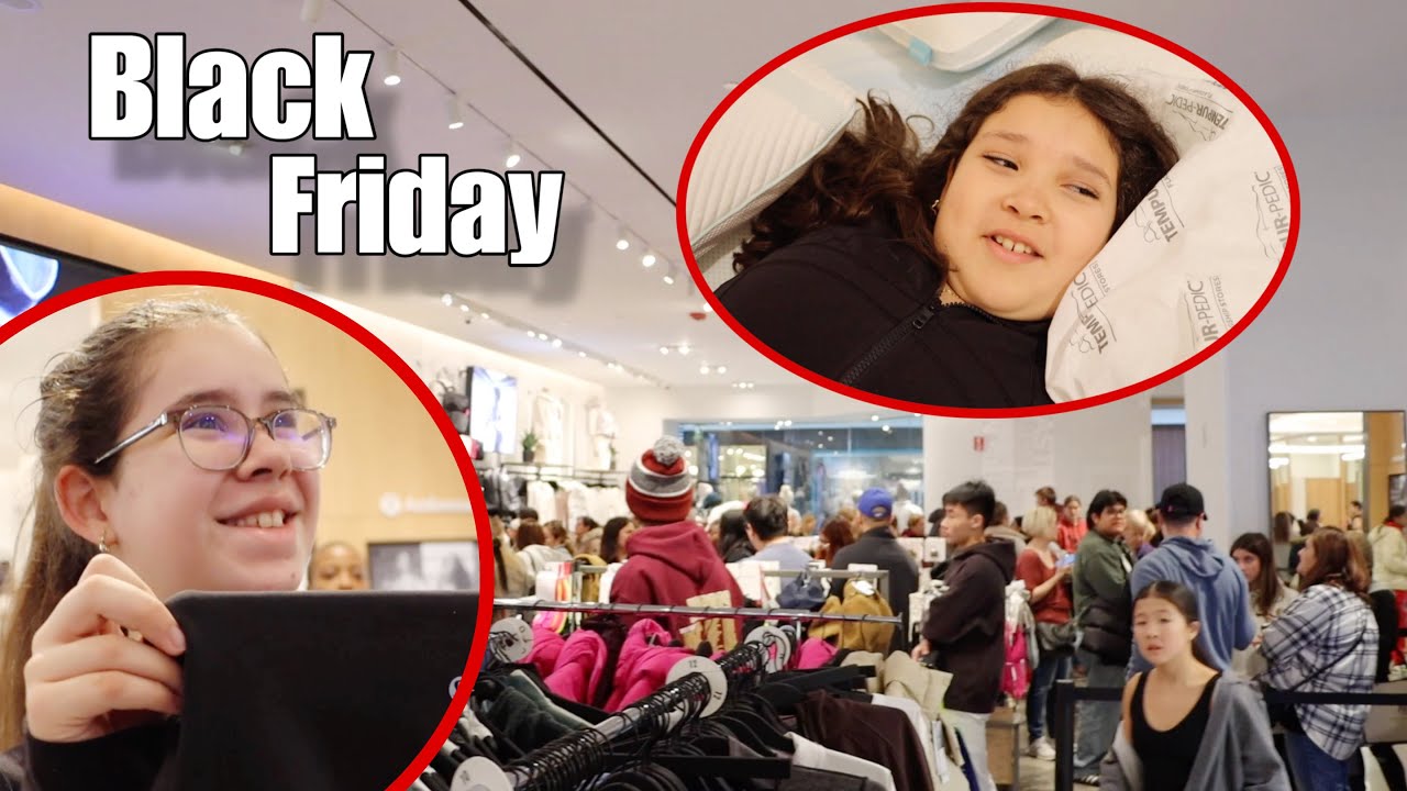 My sisters went crazy on Black Friday!