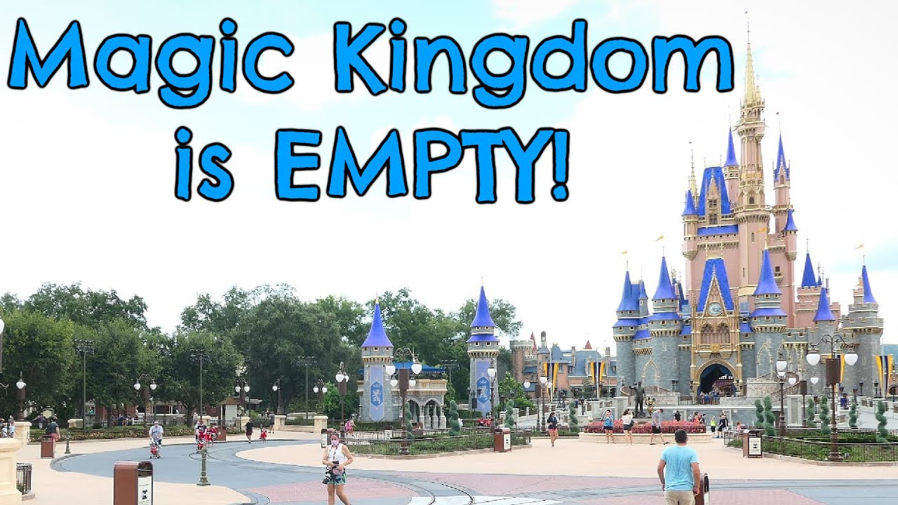 Disney's Magic Kingdom Is EMPTY! No Wait Times, Crowd Levels, & More! - 7/15/20