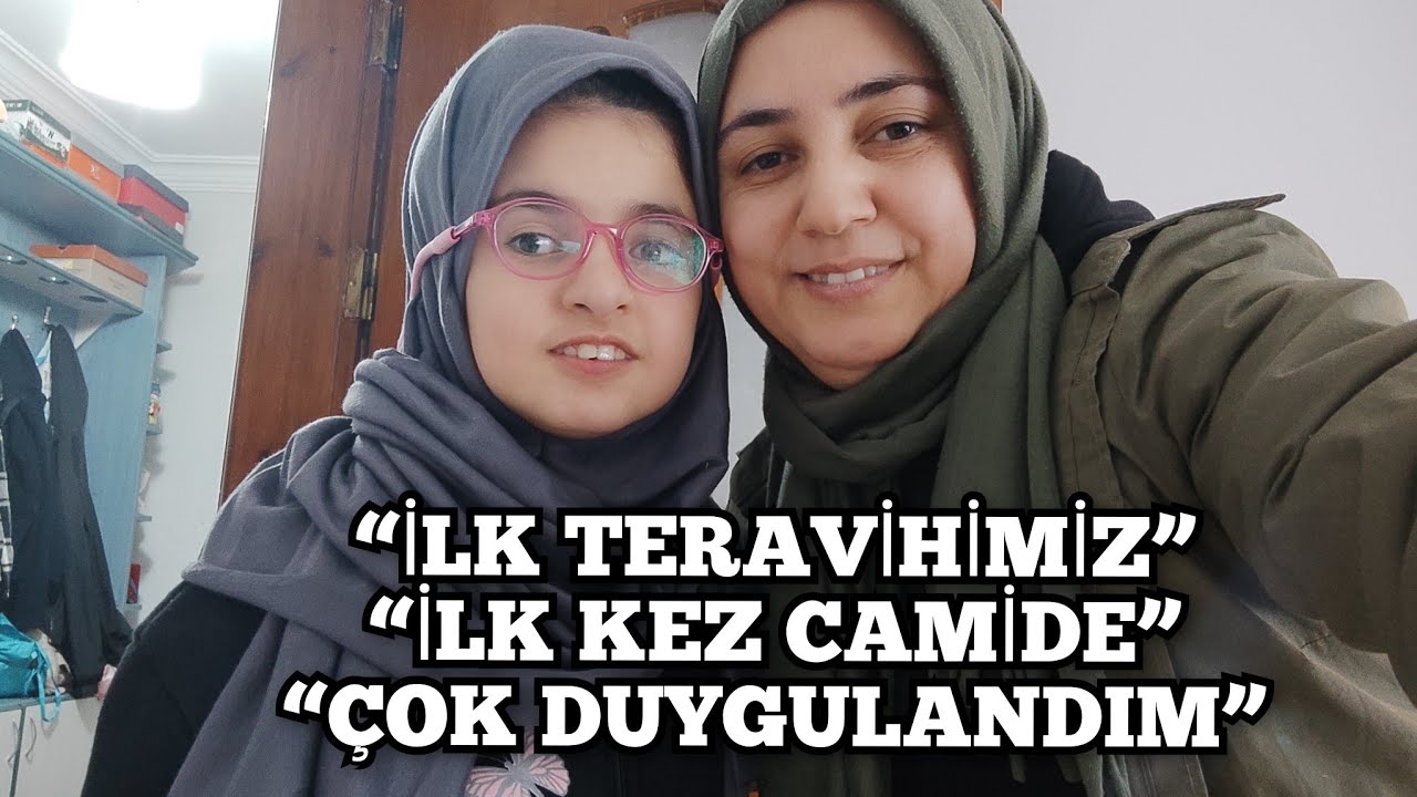 HAYATINDA İLK KEZ CAMİDE… ÖZEL KIZIMIN TERAVİH HEYECANI 🕌 BU ANI ASLA UNUTMAYACAĞIM! ÖZEL KIZIMLA 🌙