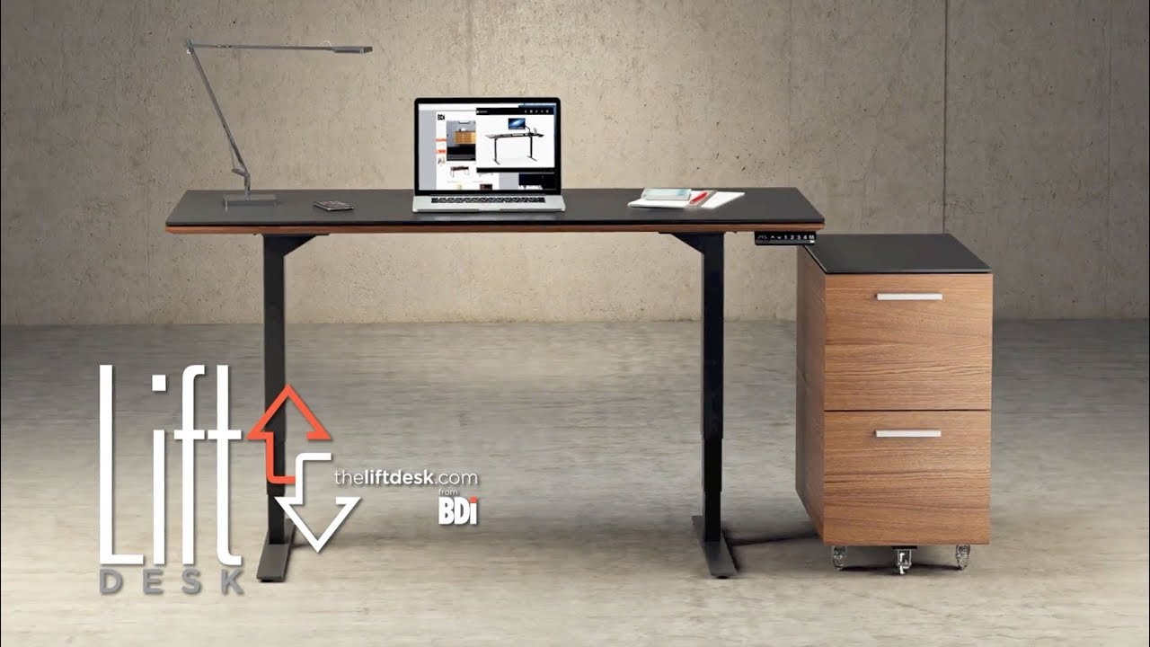 Elevate Your Office: Sequel Lift Desk by BDI