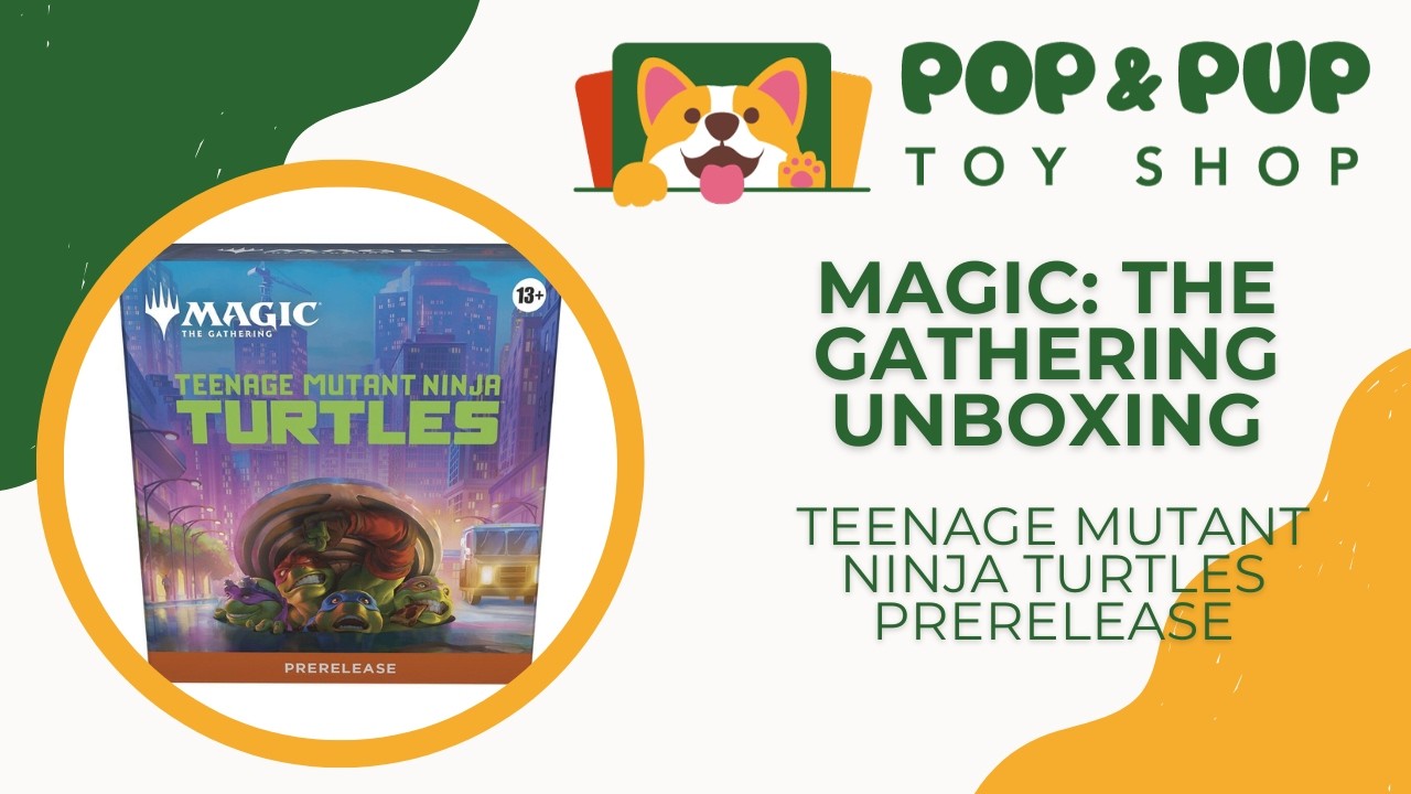 Magic: The Gathering Unboxing - Teenage Mutant Ninja Turtles Prerelease