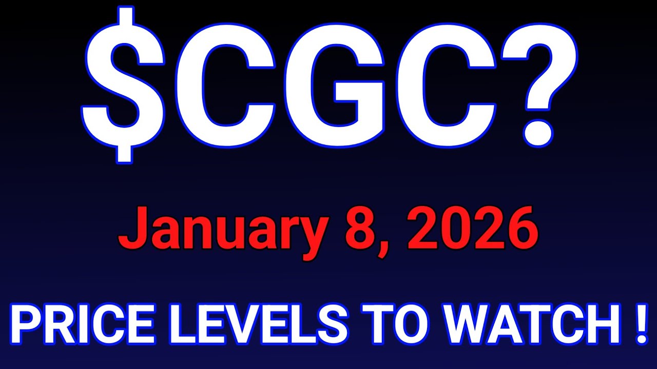 CGC Stock (Canopy Growth Corporation) CGC Stock Technical Analysis | January 8, 2026