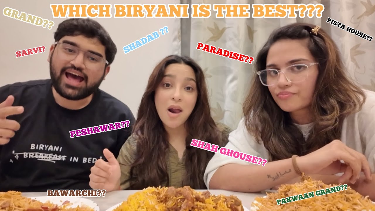 TRIED TOP 10 BIRYANIS OF HYDERABAD ✨|| HONEST REVIEW