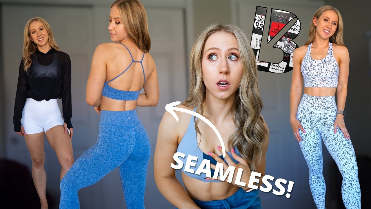 Buffbunny Most Wanted Review | Scrunch Seamless, White Leggings, and Bossy Print
