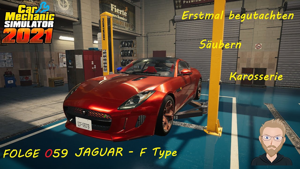 Car Mechanic Simulator 21 Folge 59 Jaguar F-Type wieder fit machen