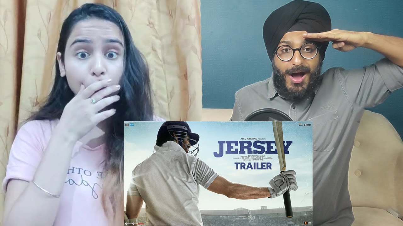 Jersey Trailer Reaction | Shahid Kapoor Vs Nani | Mrunal Thakur | Gowtam Tinnanuri