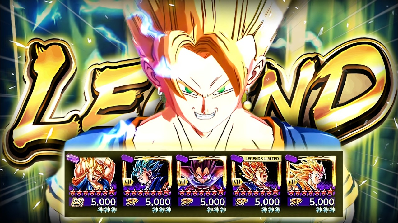 REALITY SHATTERING POWER! 4x Zenkai Buffed 14 Star LEGEND Super Vegito!