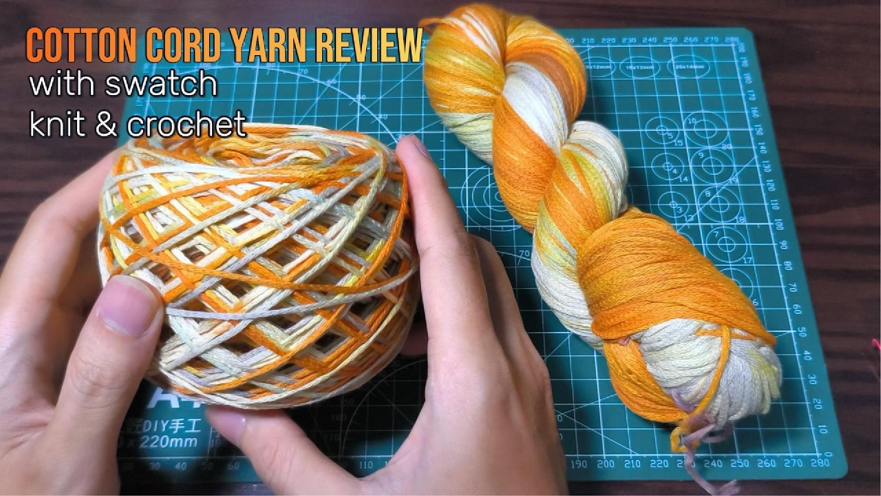 Cotton Cord Yarn by Gudangbenanghits Review