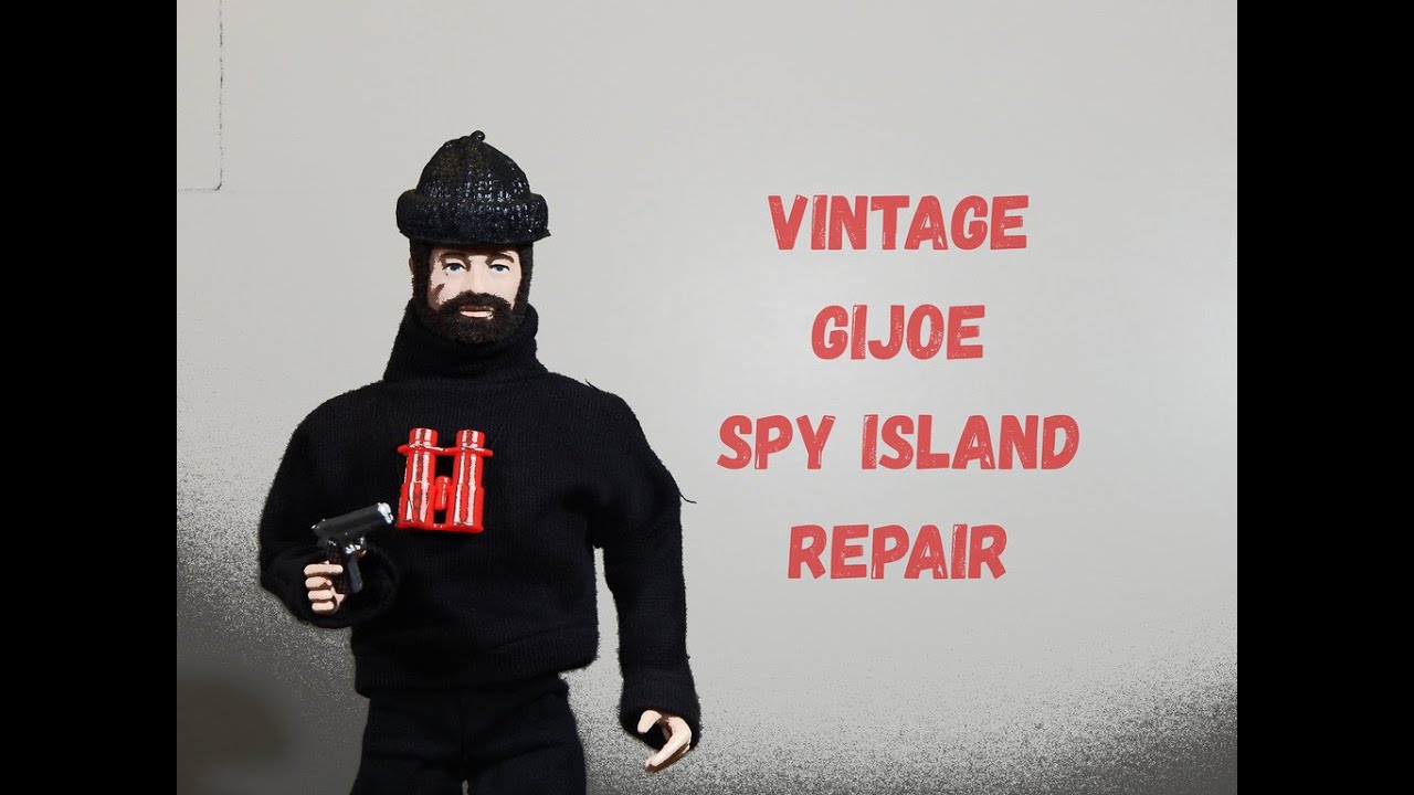 Vintage GI JOE Spy Island Repair