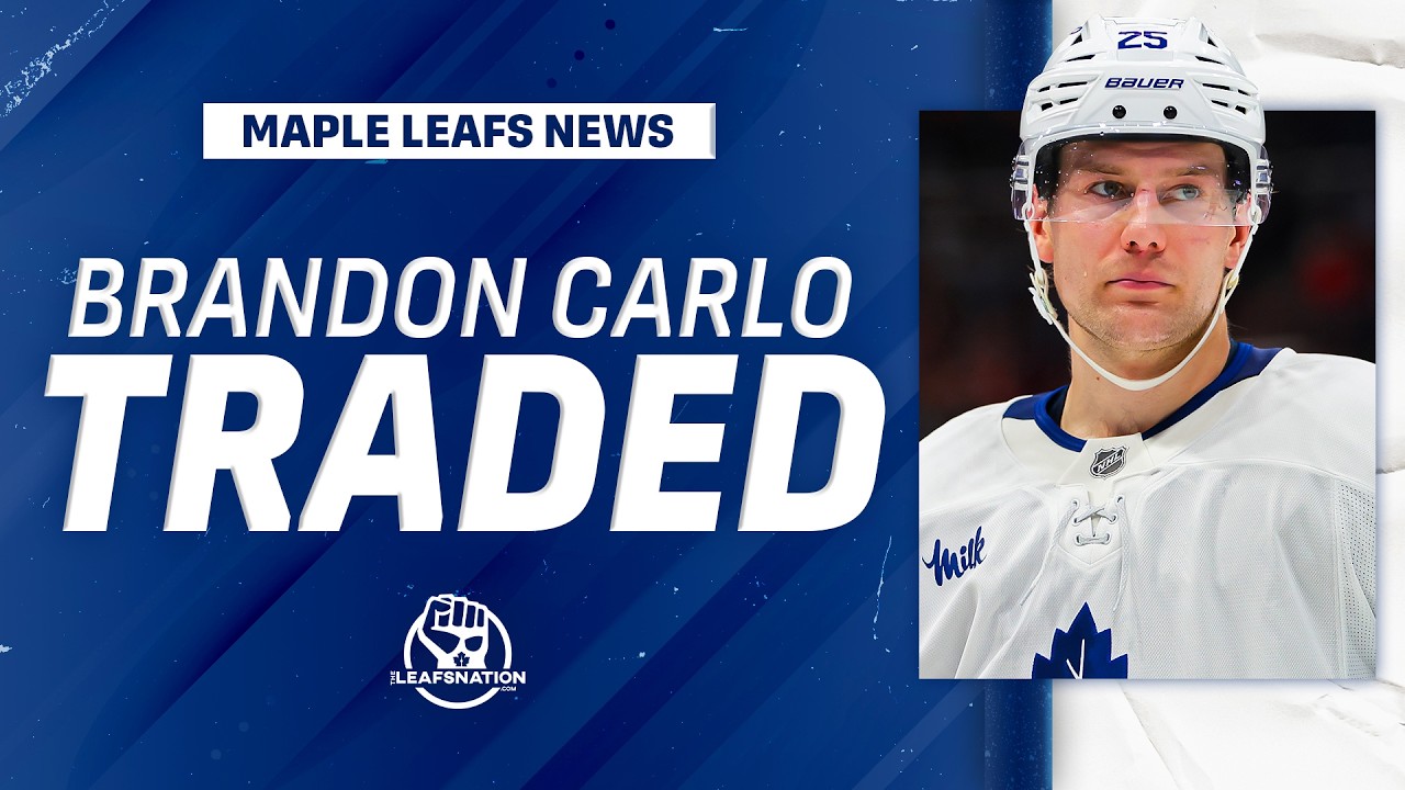 BREAKING: Maple Leafs Trade Brandon Carlo to Blues